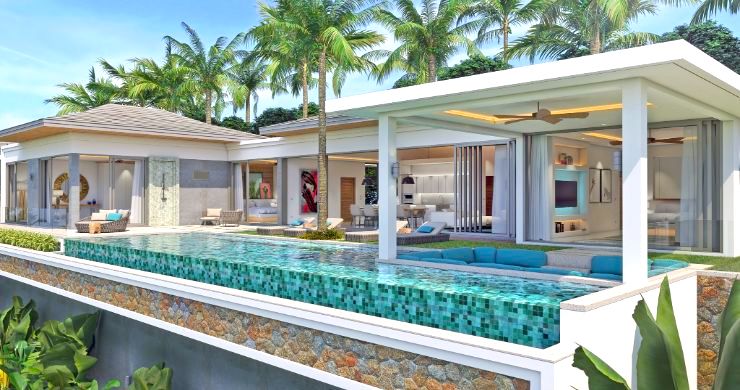 New Luxury 4 Bed Bali Sea-view Villas in Bophut Hills-1