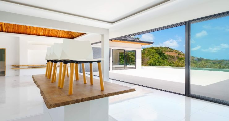 New Luxury 4 Bed Bali Sea-view Villas in Bophut Hills-25