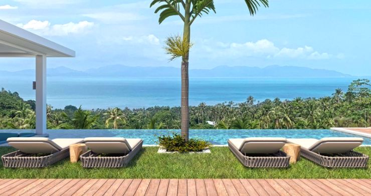 New Luxury 4 Bed Bali Sea-view Villas in Bophut Hills-6