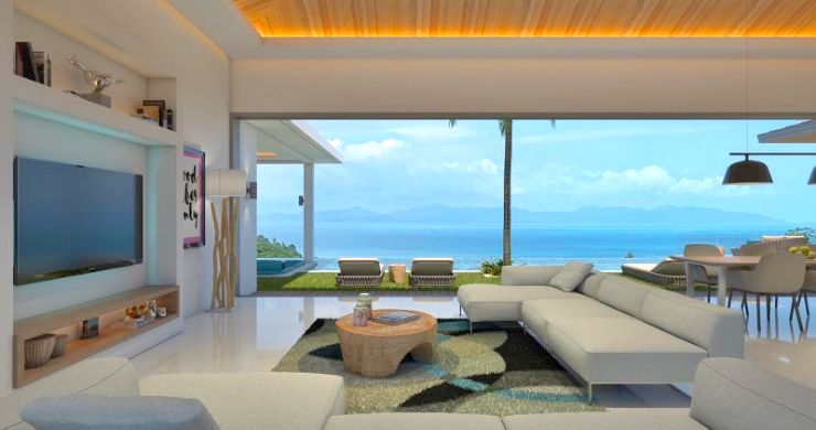 New Luxury 4 Bed Bali Sea-view Villas in Bophut Hills-11