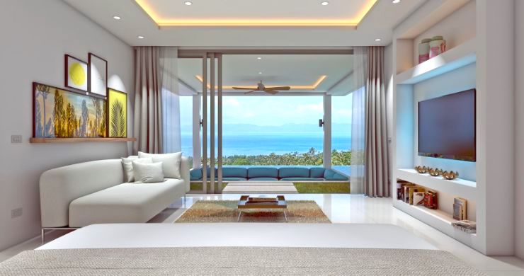 New Luxury 4 Bed Bali Sea-view Villas in Bophut Hills-12