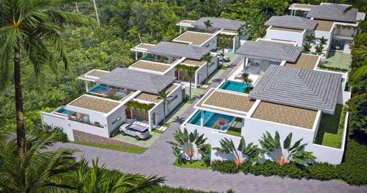 New Luxury 4 Bed Bali Sea-view Villas in Bophut Hills-4