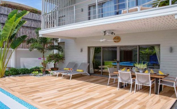 New 3 Bedroom Modern Beachside Pool Villa in Ban Tai