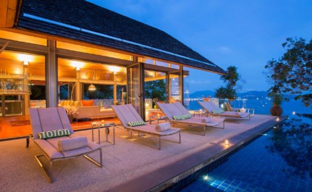 Luxury 6 Bed Oceanfront Pool Villa for Sale in Phuket