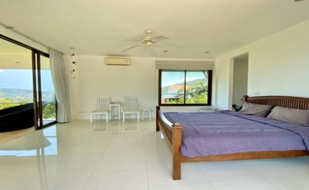 Tropical 5 Bedroom Sea-view Villa on Bophut Hills