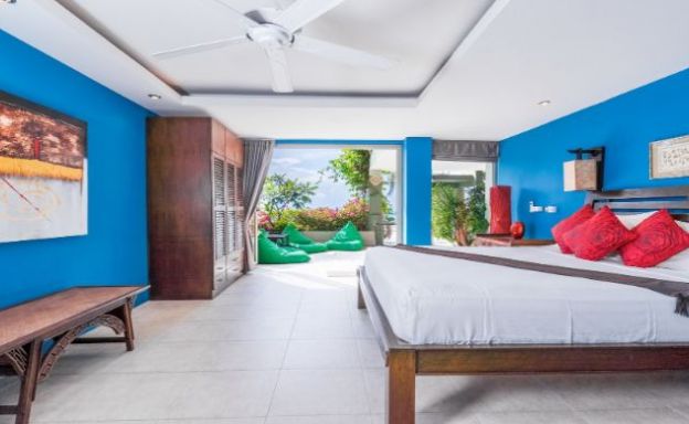 Charming 7 Bed Tropical Sea view Villa in Choeng Mon