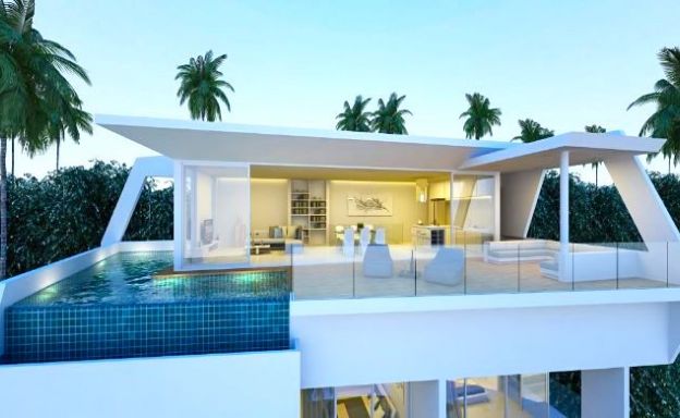 Luxury 3-4 Bedroom Sea view Villas by Plai Laem Beach
