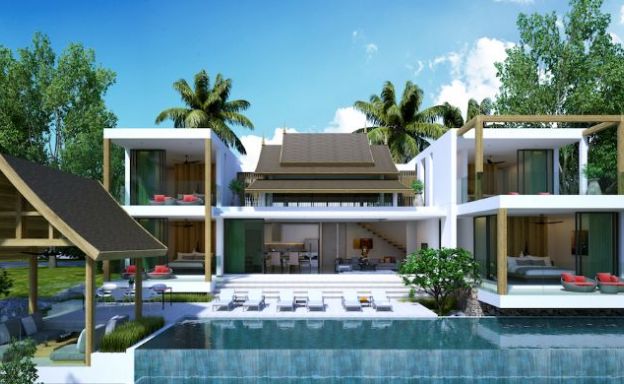 Asian Style Luxury 3 Bedroom Villa for Sale in Lamai