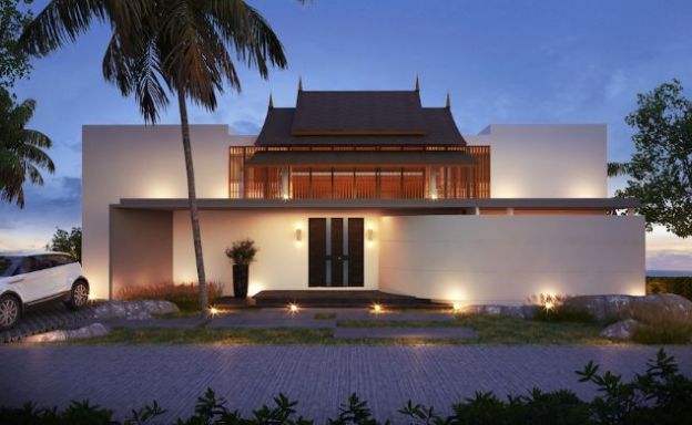 Asian Style Luxury 3 Bedroom Villa for Sale in Lamai