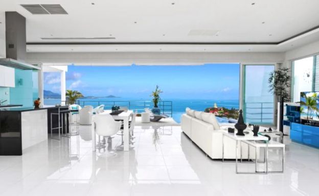 Luxury 4 Bed Unique Sea view Villa by Bangrak Beach