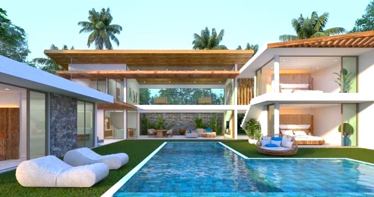 Gorgeous 4 Bed Luxury Sea View Villas in Chaweng Noi-10