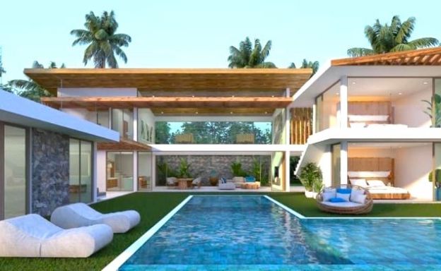 Gorgeous 4 Bed Luxury Sea View Villas in Chaweng Noi