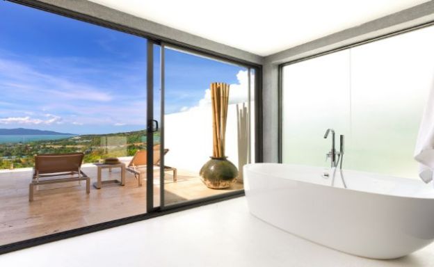 Luxury 4-5 Bedroom Sea View Villa in Bophut Hillside