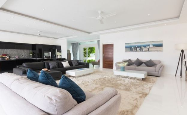 Contemporary 7 Bed Luxury Sea-view Villa in Bophut