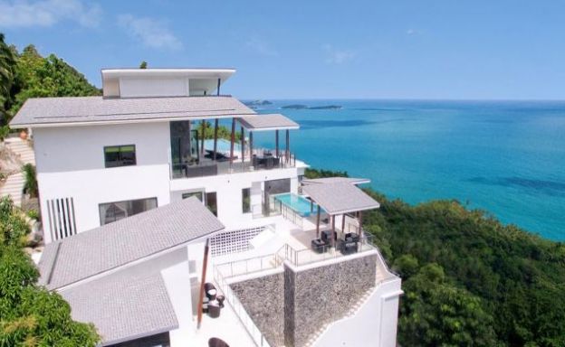 Pristine 4 Bed Luxury Sea View Villa in Chaweng Noi