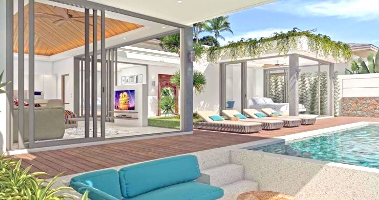 Luxury 3 Bed Bali Sea View Villas for Sale in Bophut-3
