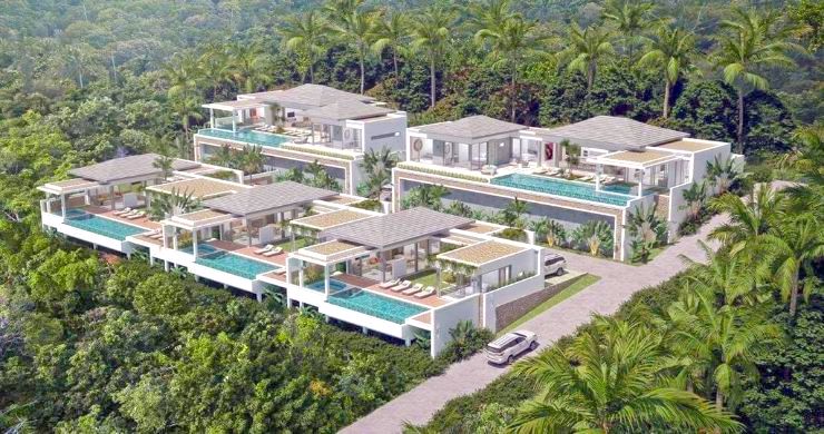 Luxury 3 Bed Bali Sea View Villas for Sale in Bophut-24