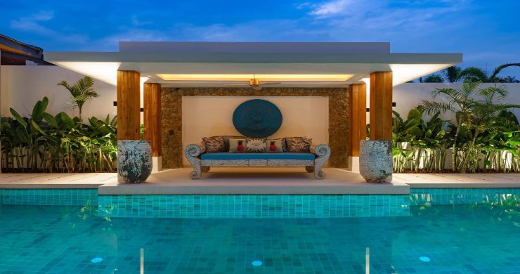 Luxury 3 Bed Bali Sea View Villas for Sale in Bophut-13