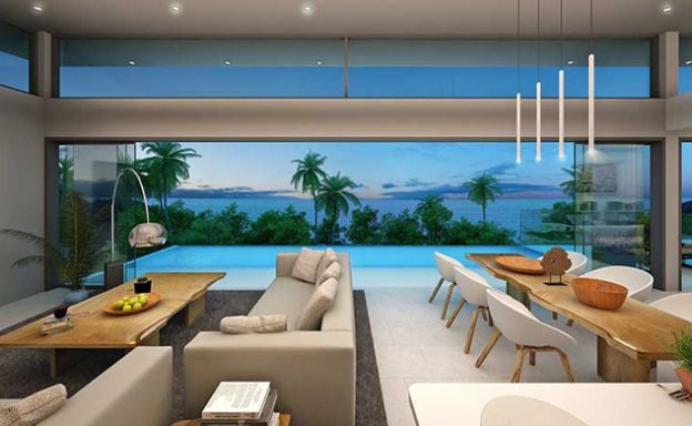 New Luxury 3-Bed Sea view Villas on Chaweng Noi Bay