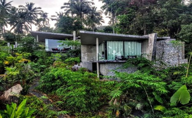 Minimalist 3 Bedroom Unique Zen Villa in Taling Ngam