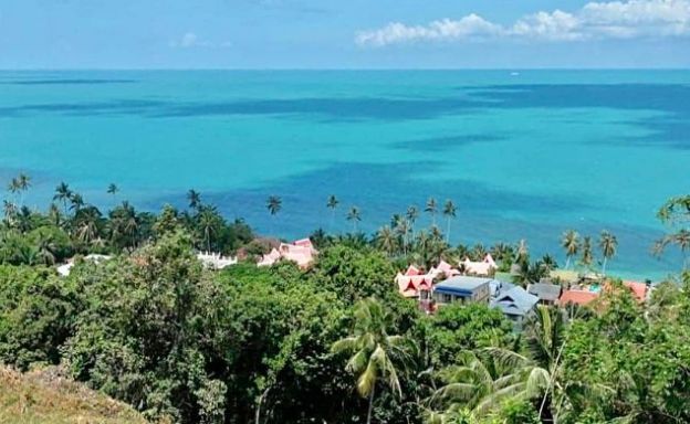Koh Samui Beautiful Sea-view Land for Sale in Bangpor