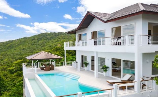 Beautiful 4 Bed Luxury Sea View Villa in Bophut Hills