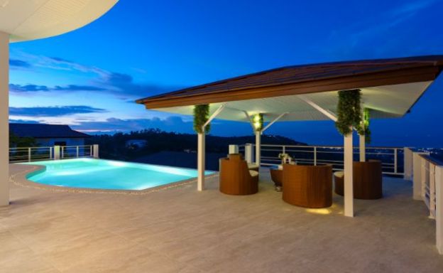 Beautiful 4 Bed Luxury Sea View Villa in Bophut Hills