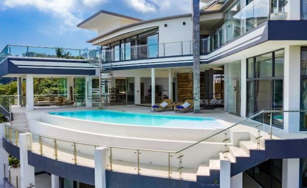 Spectacular Sea View Pool Villa on Chaweng Noi Peak