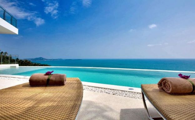 Spectacular Sea View Pool Villa on Chaweng Noi Peak
