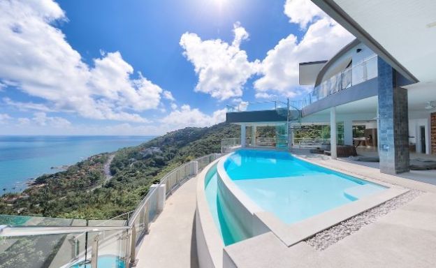 Spectacular Sea View Pool Villa on Chaweng Noi Peak