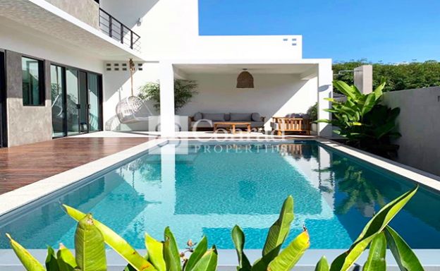 New Modern 3 Bedroom Pool Villas in Maenam