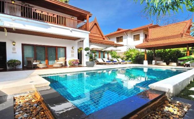 Thai Style 4 Bedroom Tropical Pool Villa in Hua Thanon
