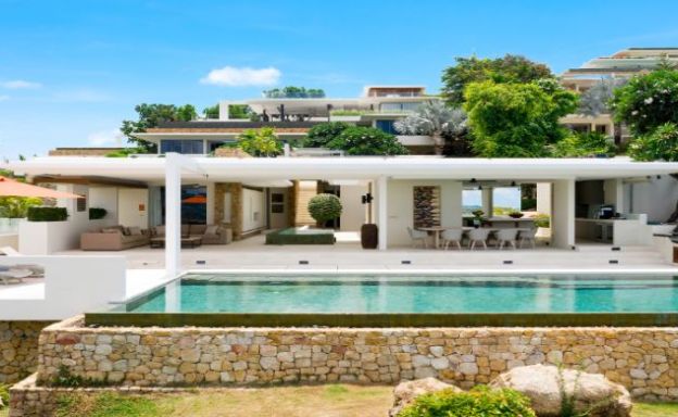 Beautiful 4 Bed Sea View Pool Villa on Choeng Mon