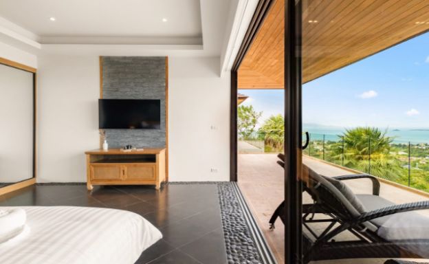 Panoramic 5 Bedroom Luxury Sea View Villa in Bophut