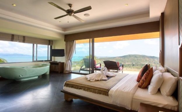 Panoramic 5 Bedroom Luxury Sea View Villa in Bophut