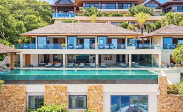 Panoramic 5 Bedroom Luxury Sea View Villa in Bophut