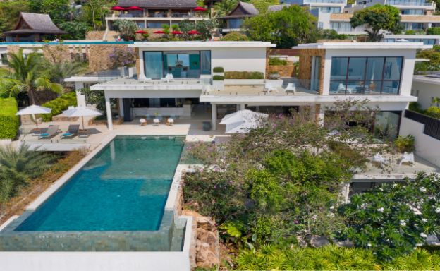 Spectacular 4 Bedroom Sea View Villa in Choeng Mon