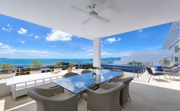 Sleek Designer 4 Bed Sea View Villa in Big Buddha