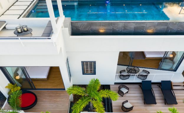 Sleek Designer 4 Bedroom Sea View Villa in Bophut