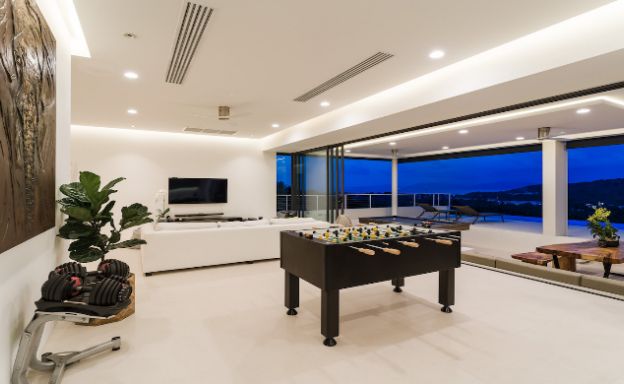 Sleek Designer 4 Bedroom Sea View Villa in Bophut