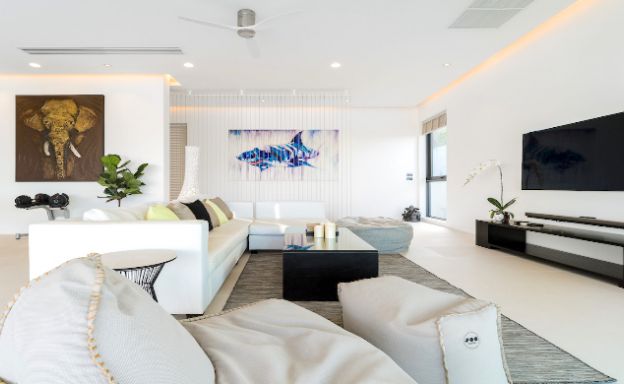 Sleek Designer 4 Bedroom Sea View Villa in Bophut