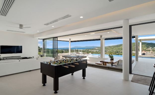 Sleek Designer 4 Bedroom Sea View Villa in Bophut