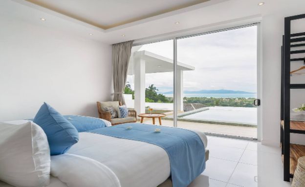 Stunning 3 Bedroom Sea View Villa for Sale in Bophut