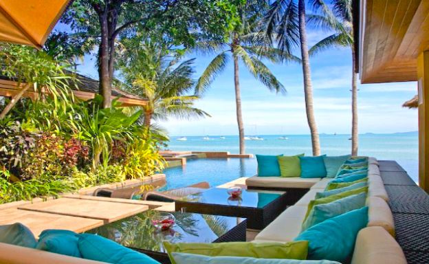 Unique 9 Bed Beachfront Villa Resort in Bangrak