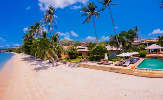 Tropical 18 Bedroom Beachfront Resort in Bangrak