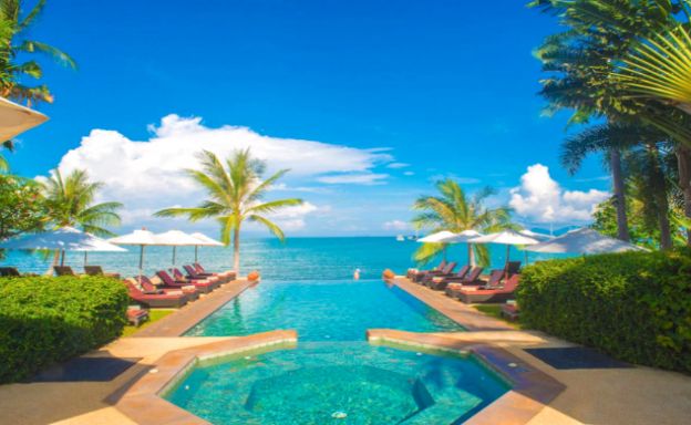 Tropical 18 Bedroom Beachfront Resort in Bangrak