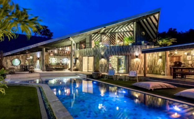 Rustic 5 Bedroom Luxury Pool Villa in Bophut