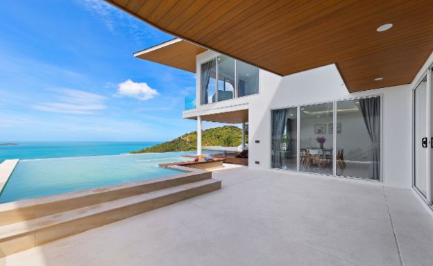 Luxury 3 Bedroom Sea View Pool Villa in Chaweng Noi