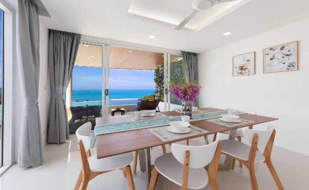 Luxury 3 Bedroom Sea View Pool Villa in Chaweng Noi