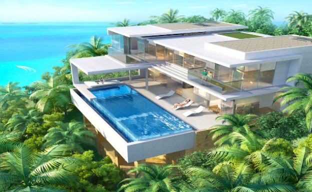 Luxury 3 Bedroom Sea View Pool Villa in Chaweng Noi